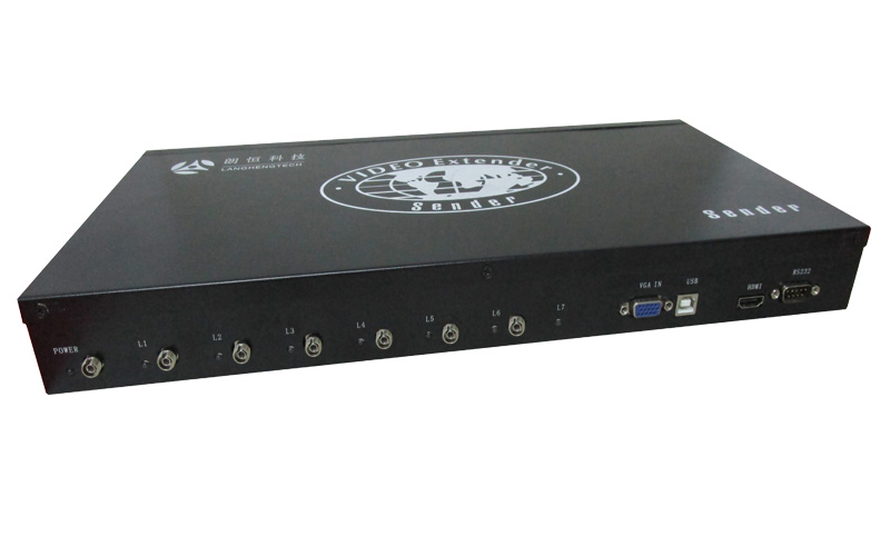 VHD-T7(HDMI/DVI/VGA光纖一對(duì)多發(fā)送器傳輸20KM)