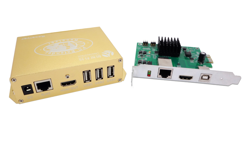 T-100H-4(HDMI+USB+AUDIO+MIC+遠(yuǎn)程開關(guān)機(jī)延長100米)