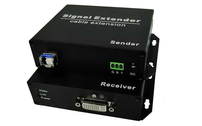 TVO-5DS(DVI+RS232光纖無延時(shí)傳輸20KM)