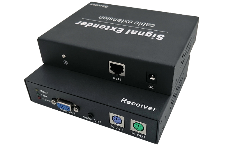 HDF-120VAP(VGA+PS2鍵鼠+音頻網(wǎng)線(xiàn)延長(zhǎng)120米)