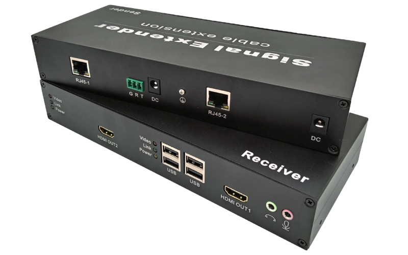IPHE2A-120U(AS)-(2P)（雙屏HDMI+雙向音頻+USB2.0+RS232 KVM延長(zhǎng)150米）